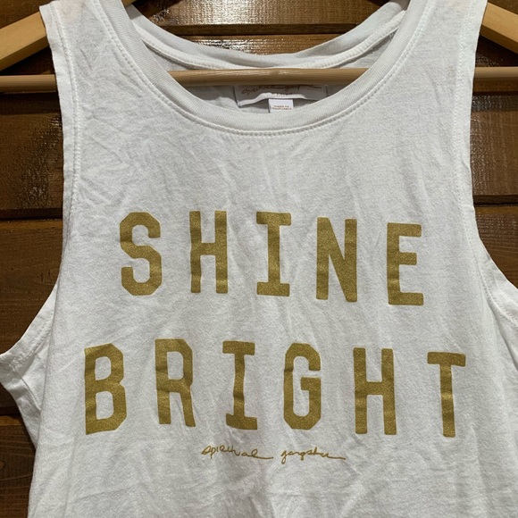 Spiritual Gangster “Shine Bright” Graphic Tank Top - Picture 3 of 7